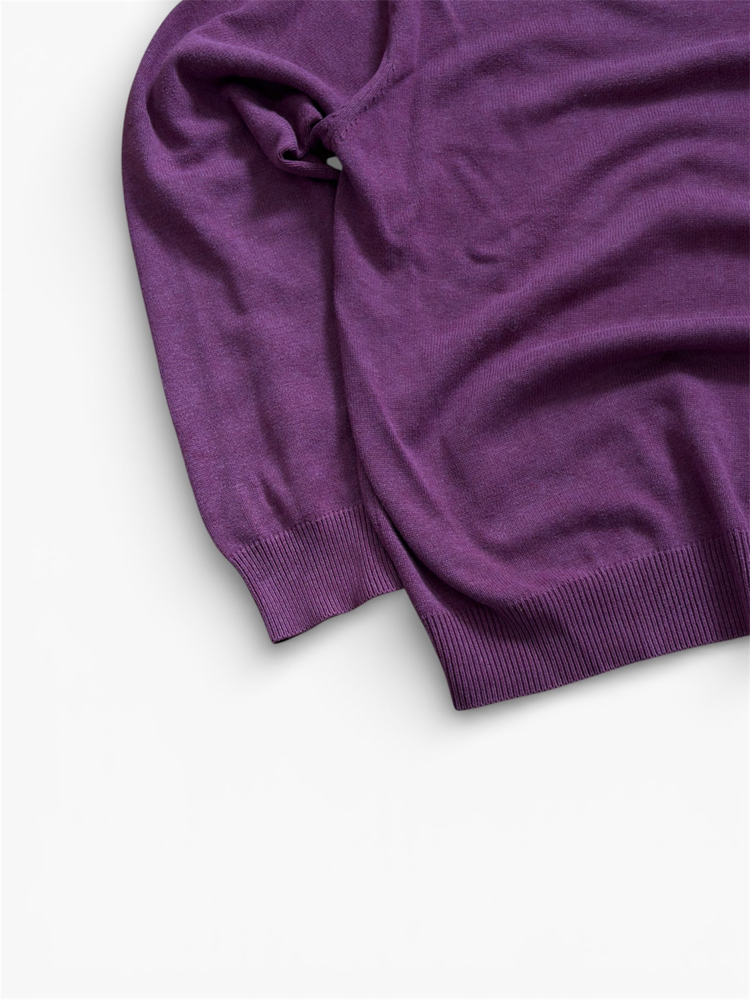 VINTAGE GANT V-NECK KNIT SWEATER