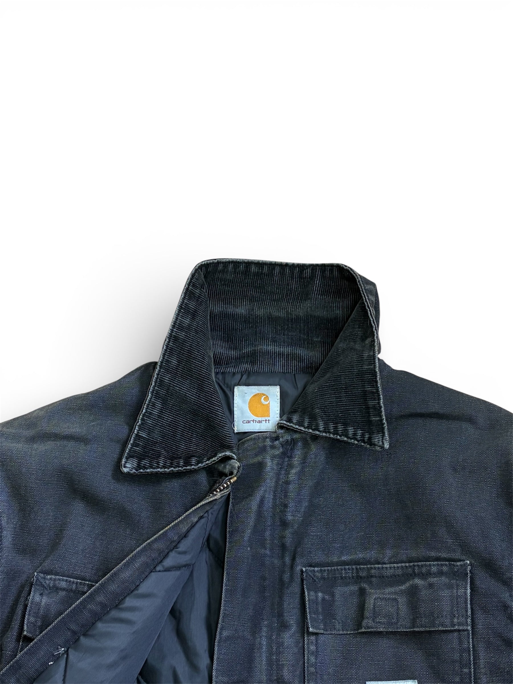 VINTAGE CARHARTT QUILT-LINED WORK JACKET