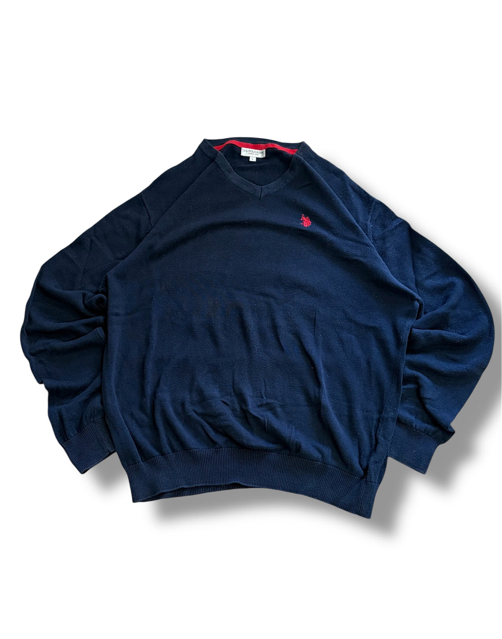 U.S. POLO ASSN. CLASSIC NAVY V-NECK