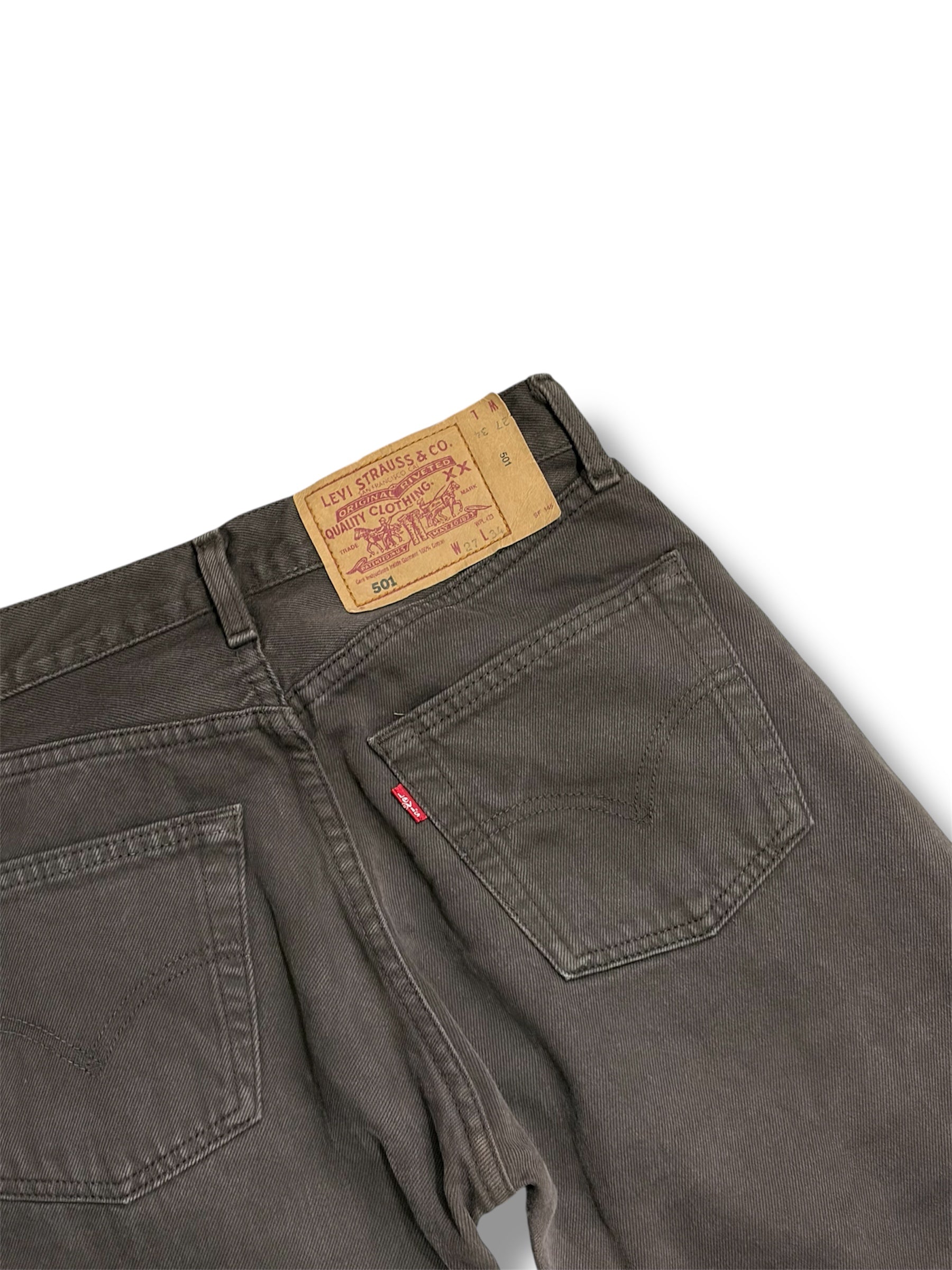 LEVI'S 501 ORIGINAL STRAIGHT LEG JEANS (VINTAGE)
