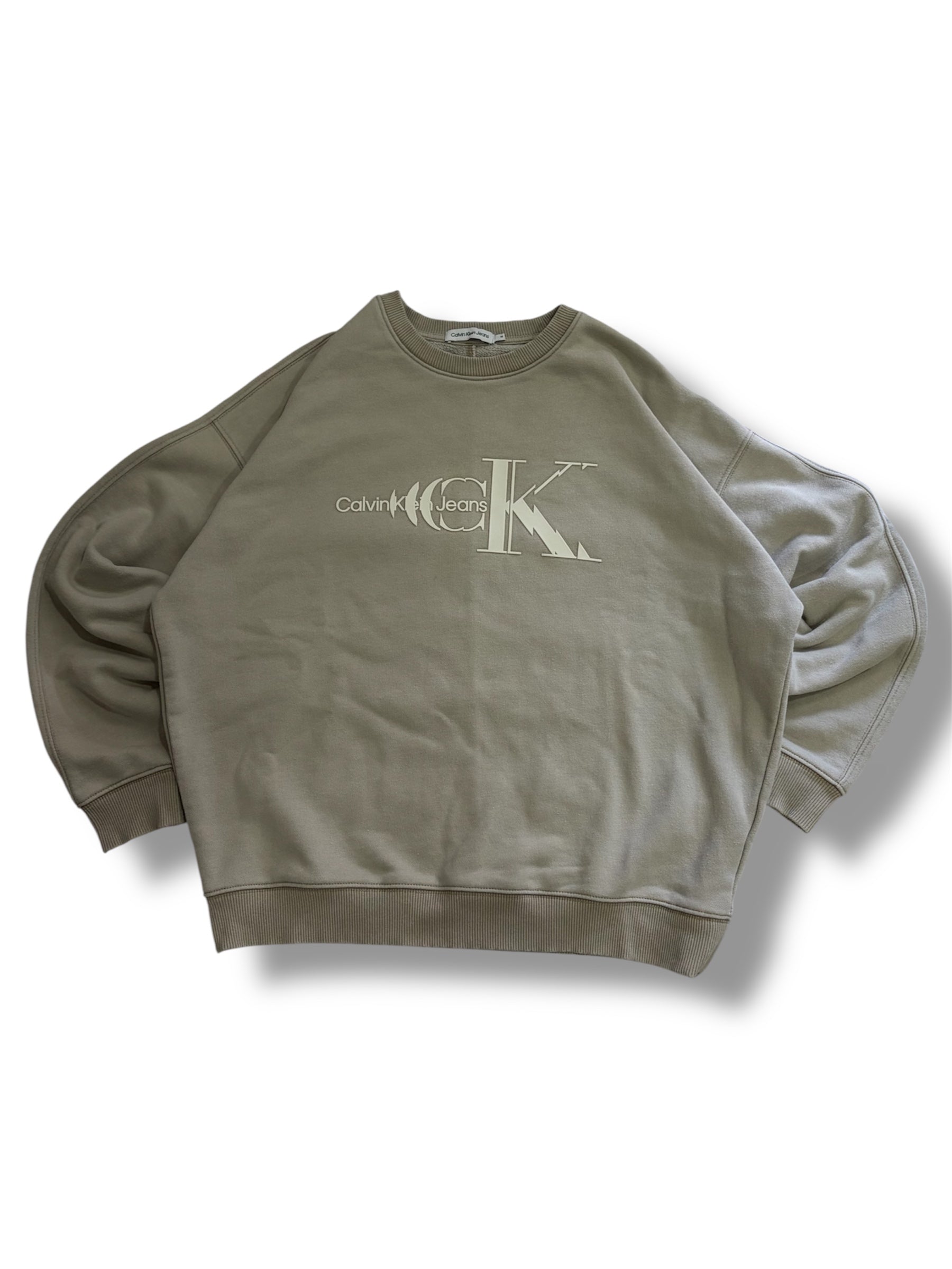 CALVIN KLEIN JEANS LOGO SWEATSHIRT (JÚNIOR)