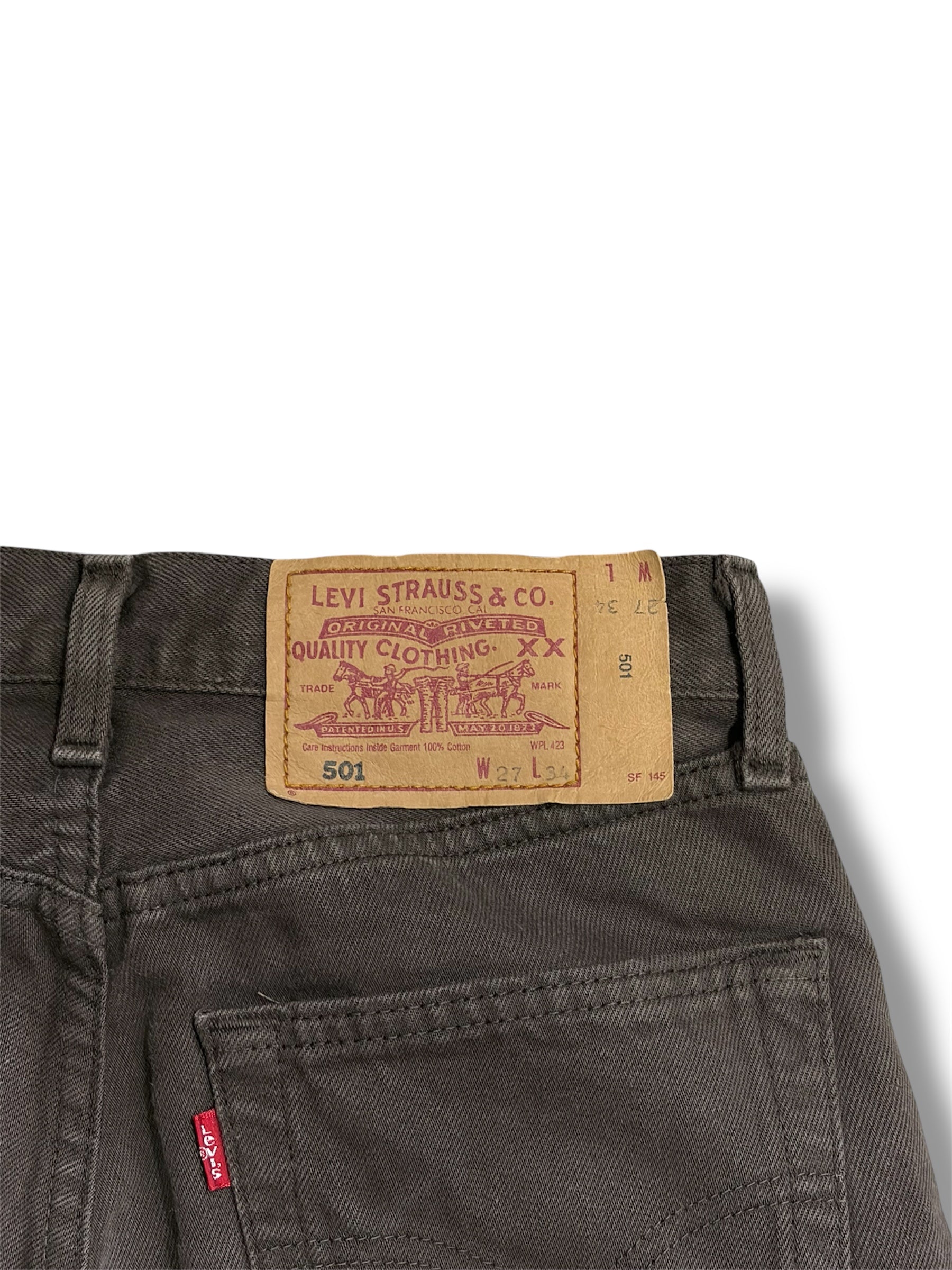 LEVI'S 501 ORIGINAL STRAIGHT LEG JEANS (VINTAGE)
