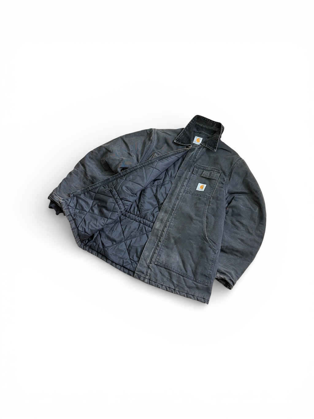 VINTAGE CARHARTT QUILT-LINED WORK JACKET