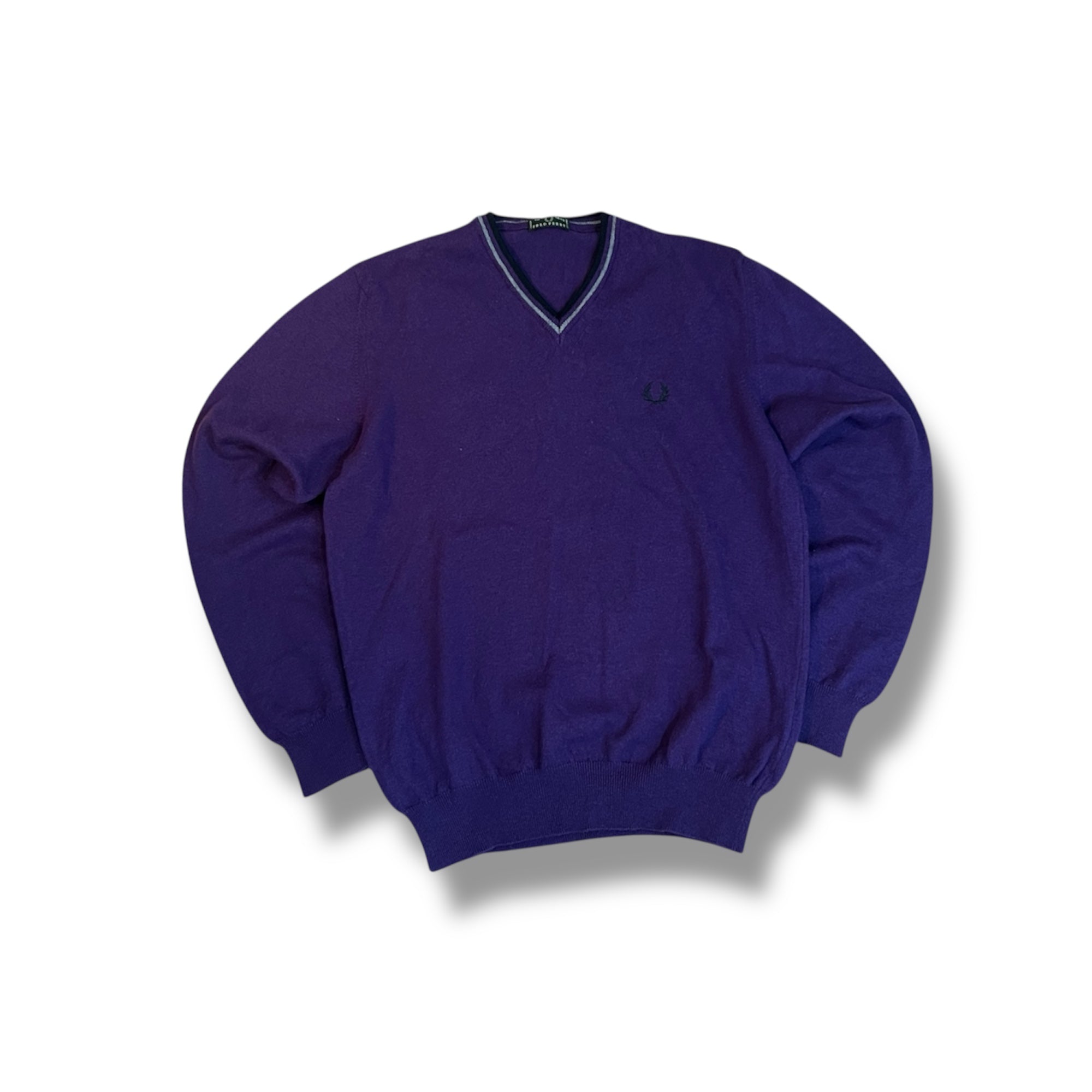 FRED PERRY V-NECK SWEATER (JÚNIOR)